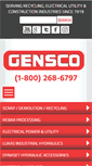 Mobile Screenshot of genscoequip.com